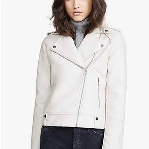 Cupcakes & Cashmere Moto Jacket in Dusty Pink